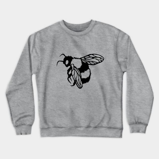 Save the Bees Cool Insect Design Crewneck Sweatshirt by KikoeART